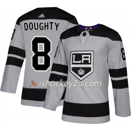Mænd NHL Los Angeles Kings Trøje Drew Doughty 8 Adidas 2018-19 Alternate Authentic